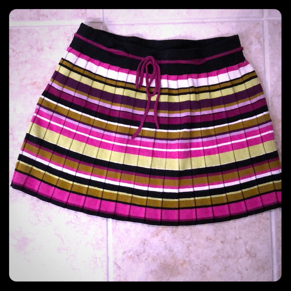 Missoni for Target pleated knit skirt